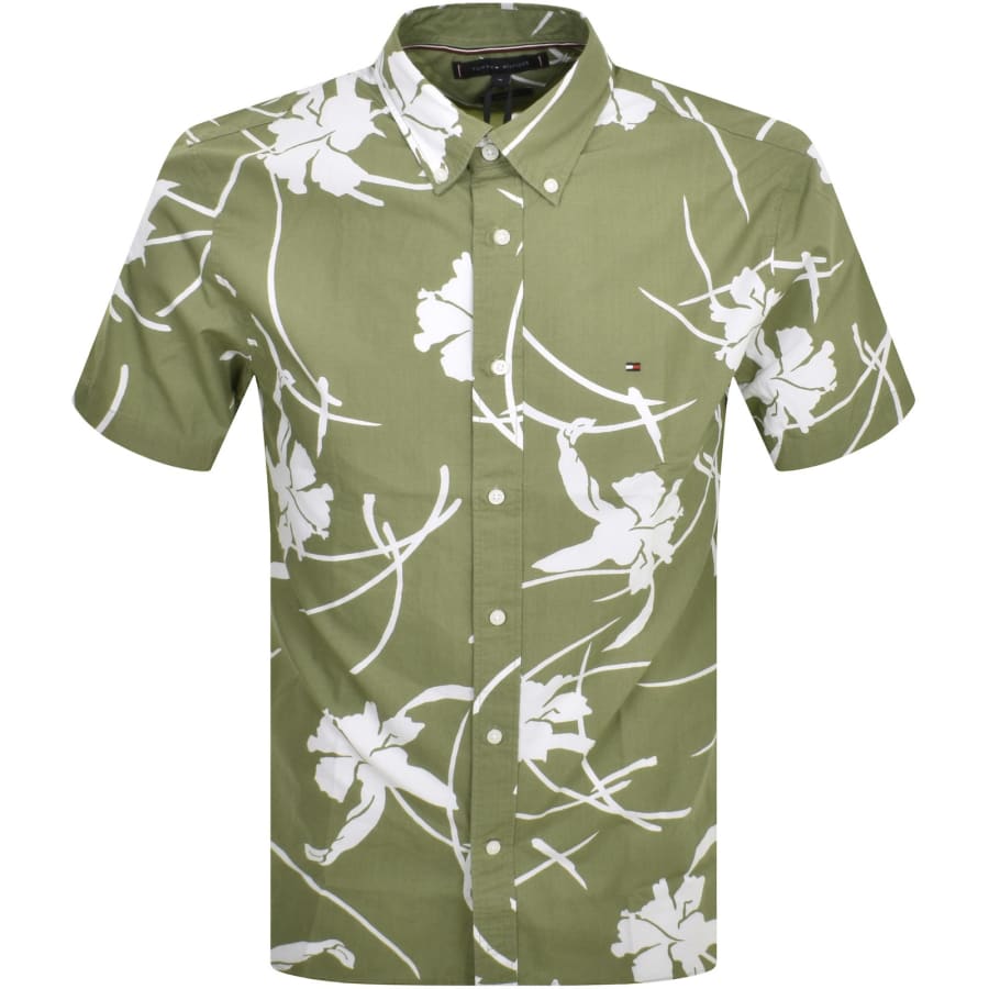 Tommy hilfiger tropical shirt cheap